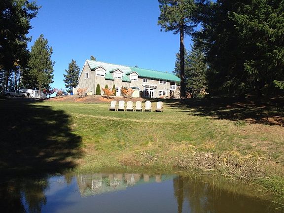 Back of house from pond