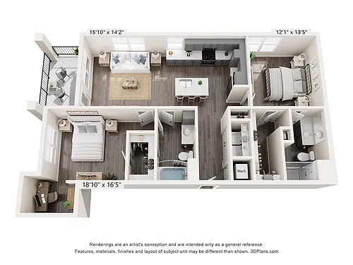 Floor plan Aloe