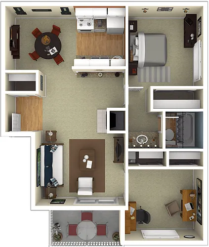 Floor plan Residence 2 Luxury