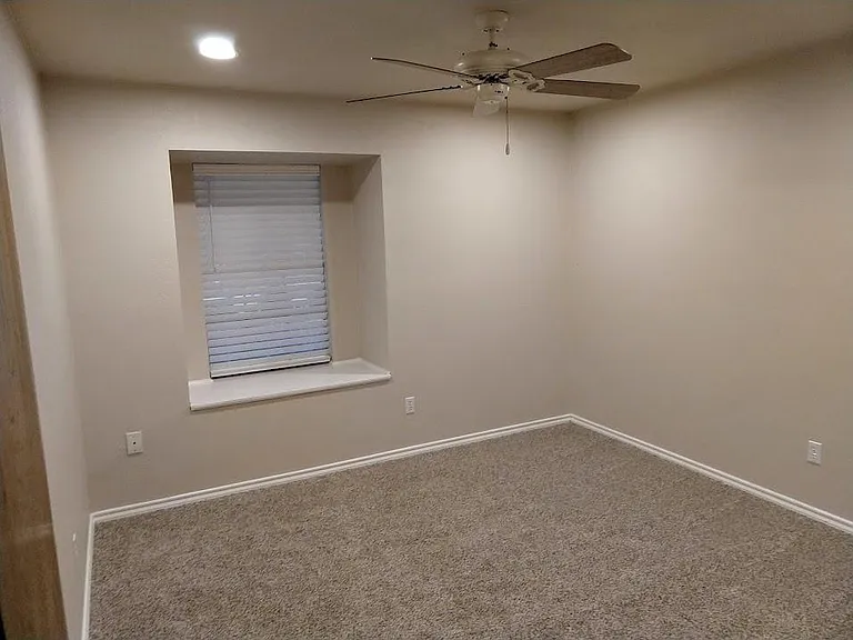 BEDROOM #2 w/ Walk-In Closet, Ceiling fan