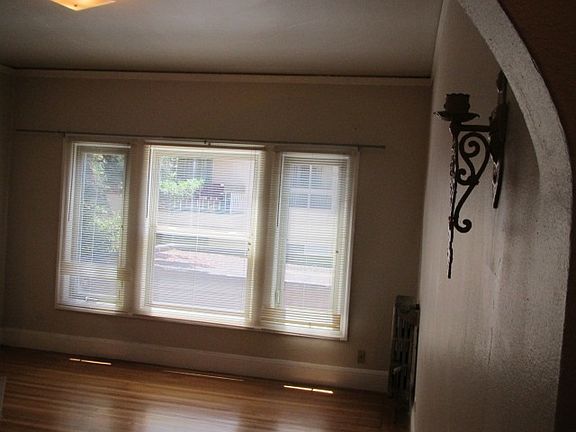 Living room view from entry hall