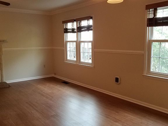 Living room with fireplace