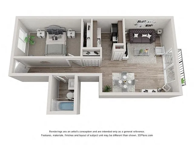 Floor plan The Hickory
