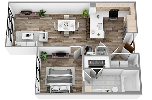 Floor plan E
