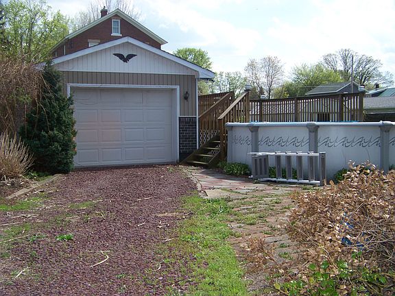 Garage and Pool