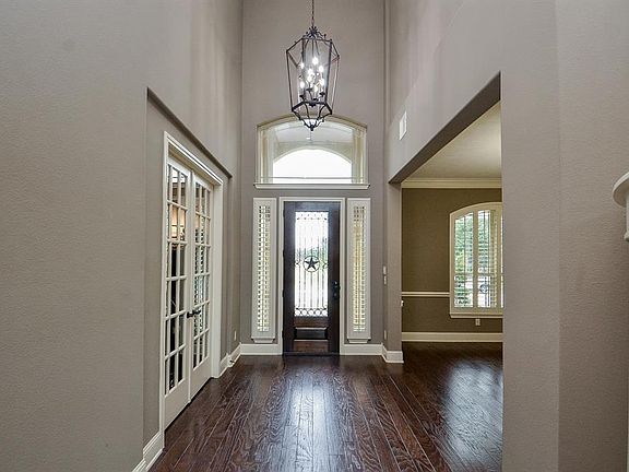 View from the front of the Family room looking into the Foyer.