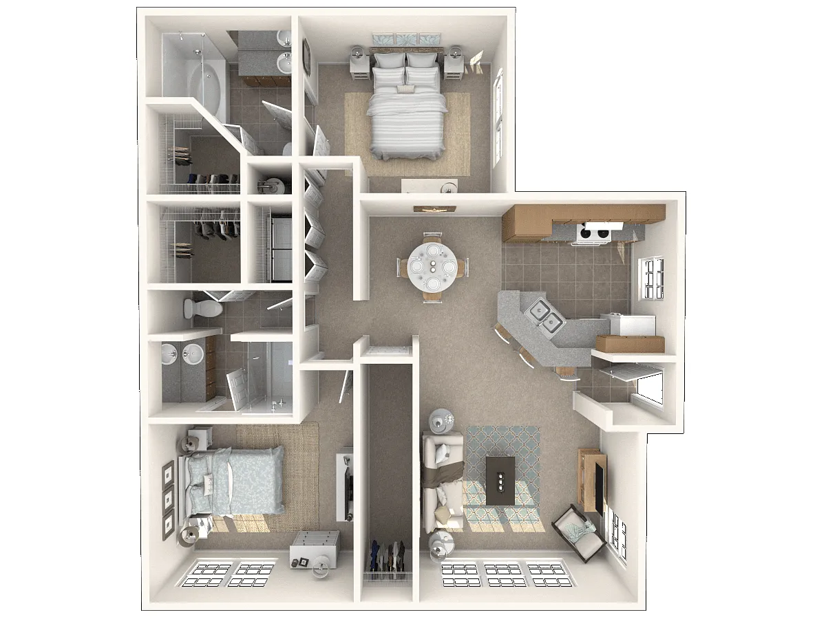 Floor plan St. Thomas