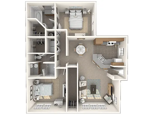 Floor plan St. Thomas