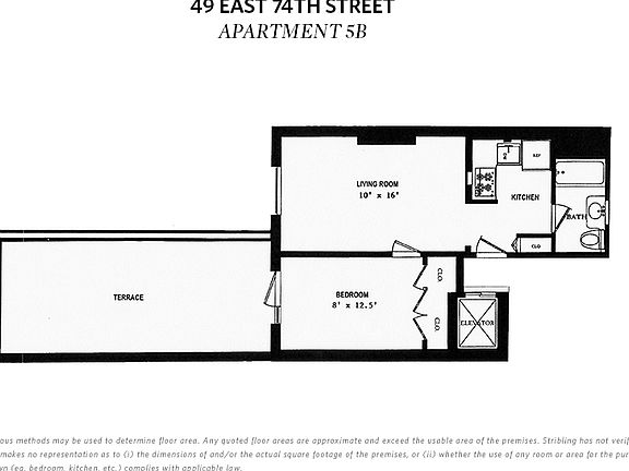 2nd image of 49 E 74th St APT 5B