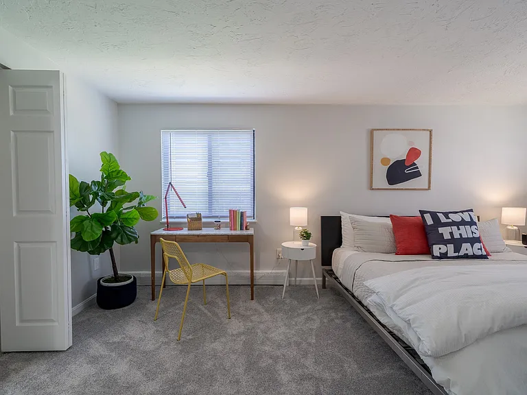Large Primary Bedroom at Rosemont Square Apartments in Randolph, MA 02368