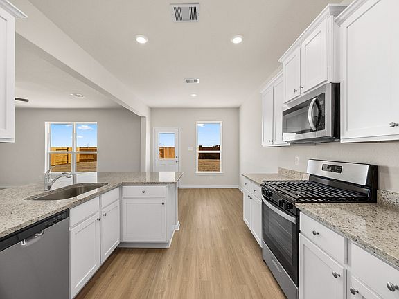 The kitchen is ready to host of your family gatherings and potlucks.