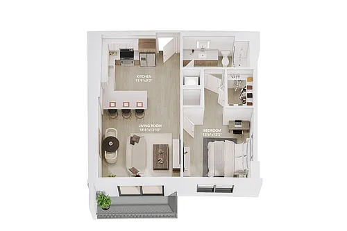 Floor plan A1