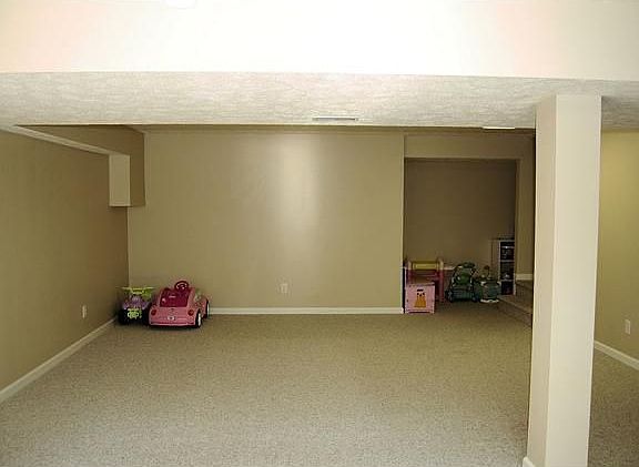 Yet another view of the full basement. Lots of room for play or storage.