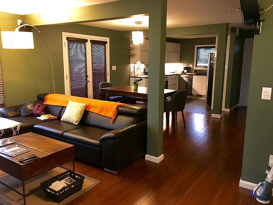 First floor from living room