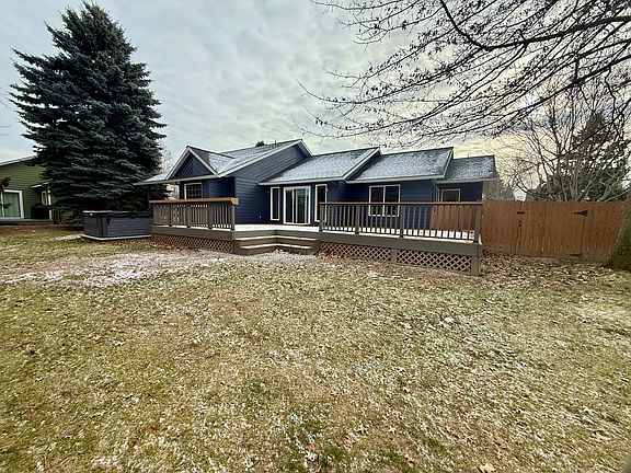 Large backyard