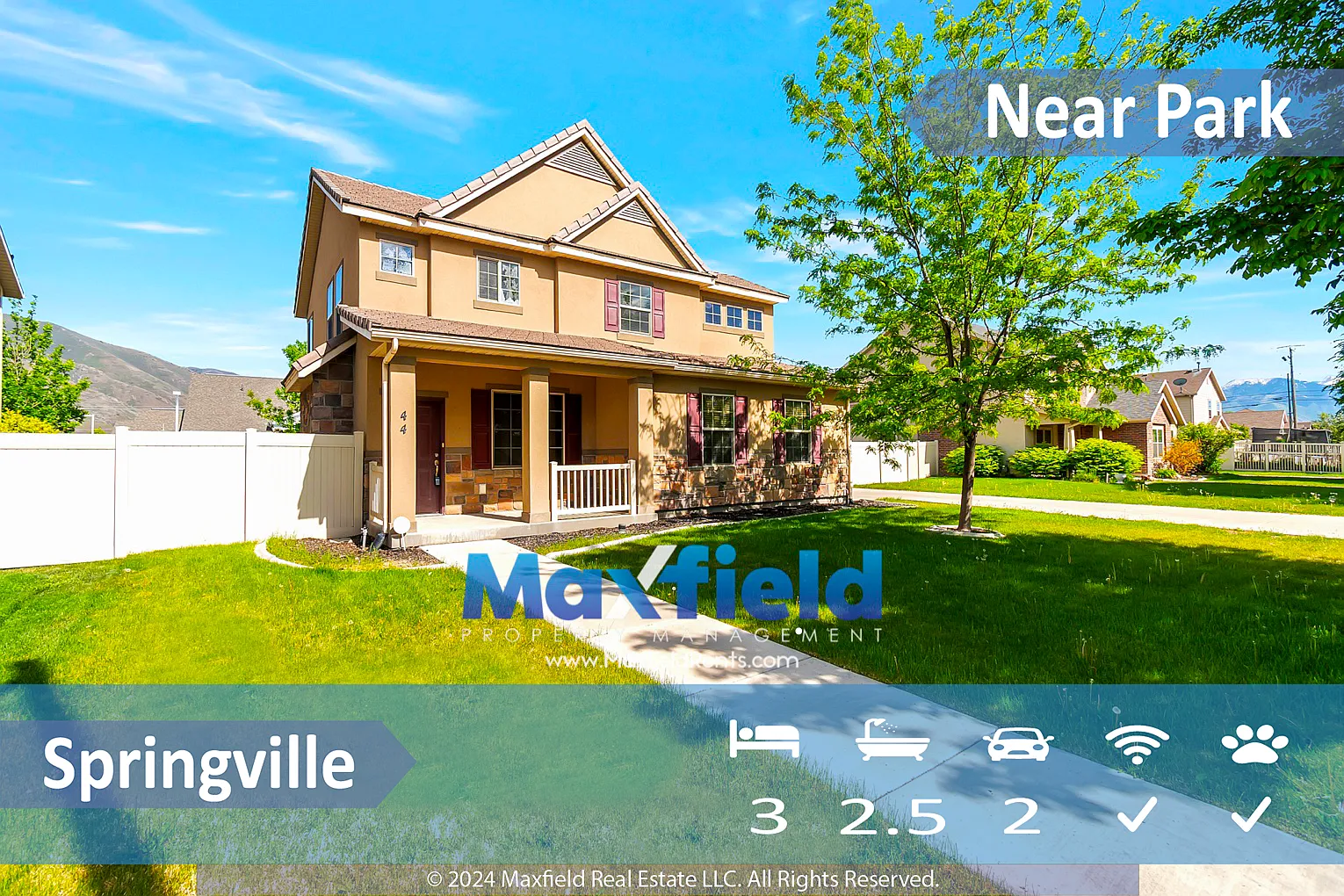 3 bed, 2.5 bath, 2031 sqft, $2,300 — Photo 1