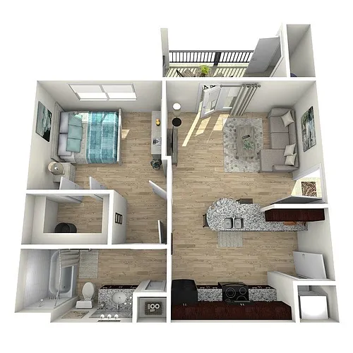 Floor plan E1