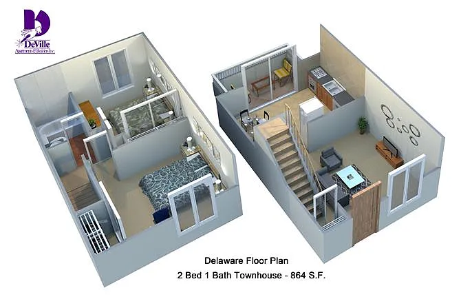 Floor plan Delaware