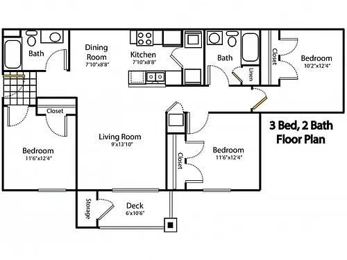 Floor plan 3X2