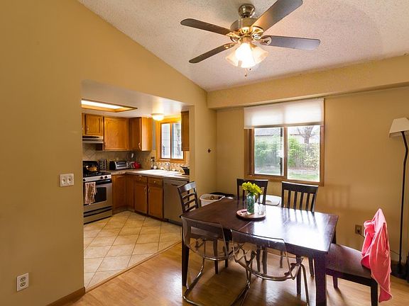 Kitchen and dining area