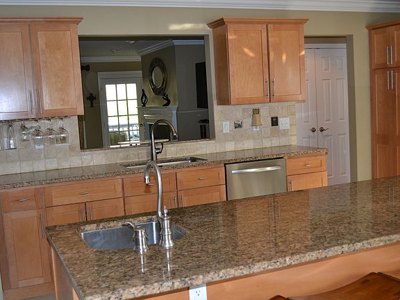 Island with Sink & Pass Thru