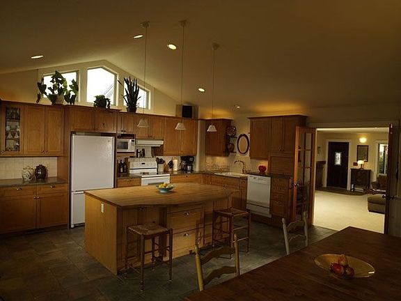 Kitchen, looking into Living Room 