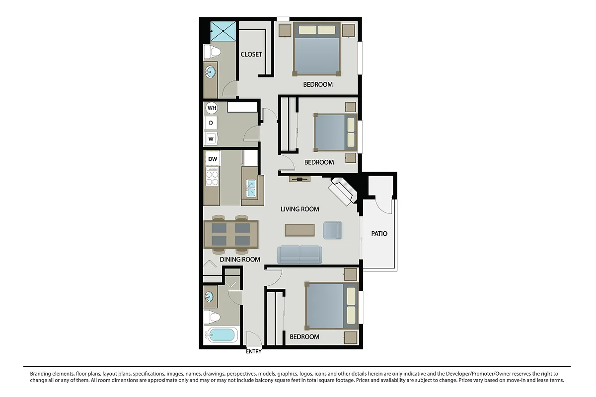 Floor plan Plan 3A