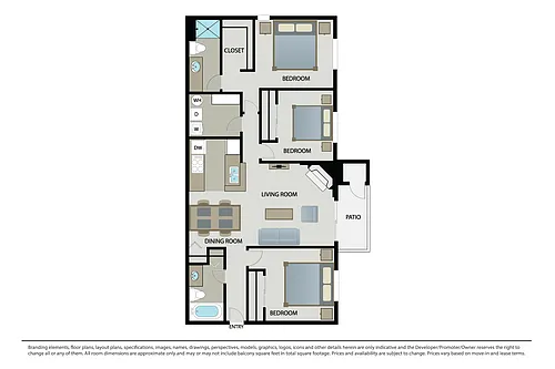 Floor plan Plan 3A