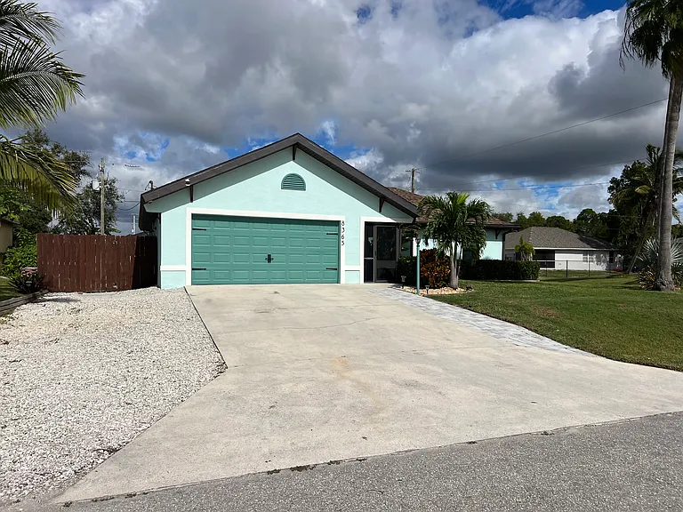 Double driveway
