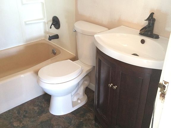 existing bathroom. tub and shower to be remodeled with Bath Fitter