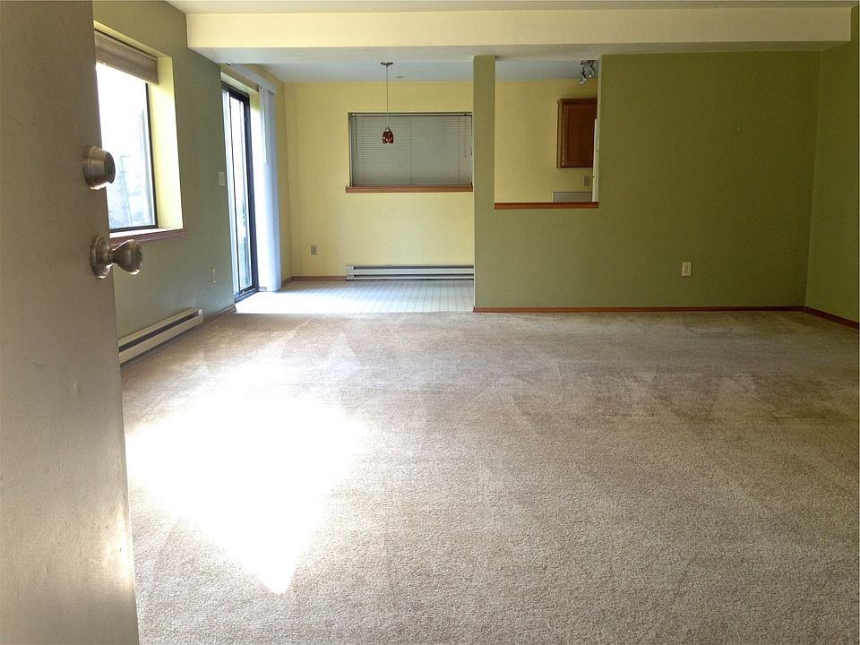 Living room from entrance looking toward kitchen