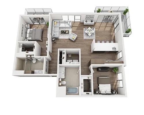 Floor plan B2F