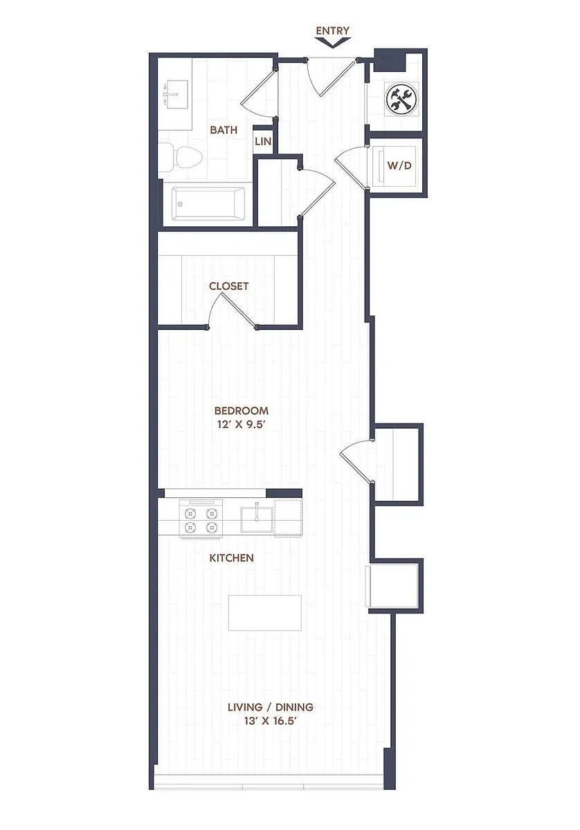 Floor plan Studio-S04