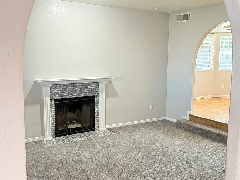 Formal Living Room with Fireplace