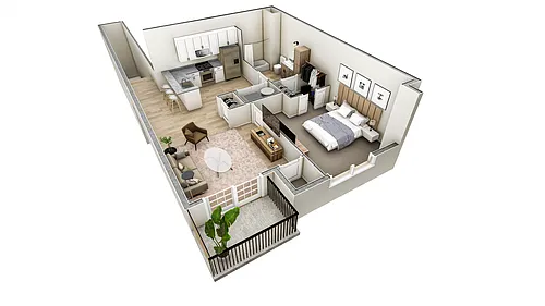Floor plan B1