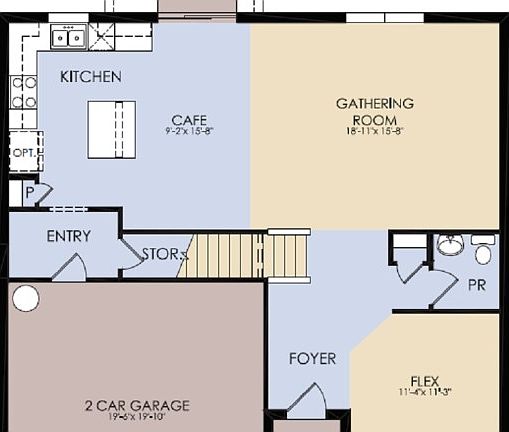 First Floor 4 br 2.5 ba