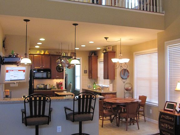 Living Room Kitchen and Loft