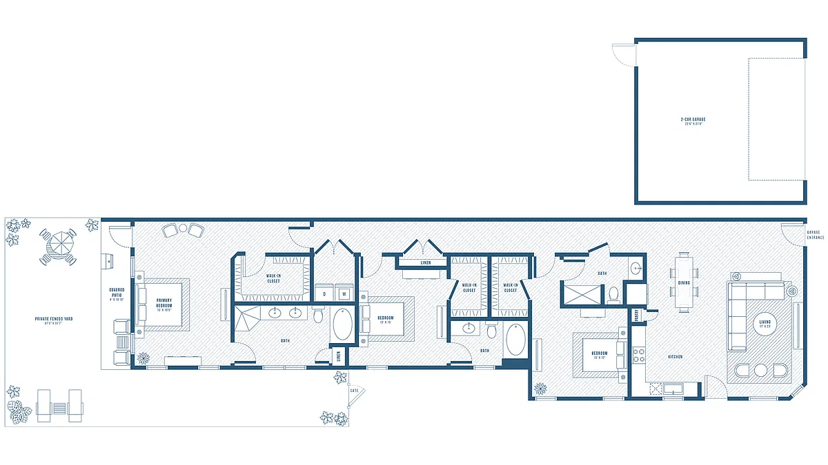 Floor plan C1-Mesquite