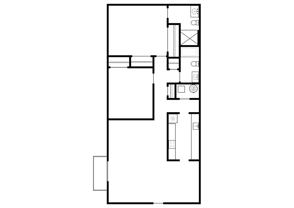 Floor plan B4R South