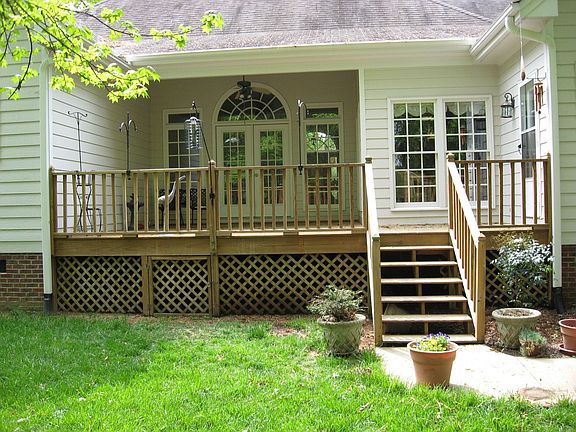 Covered deck