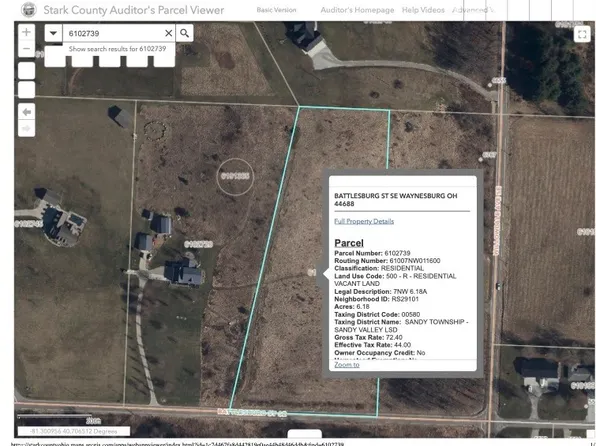 Battlesburg St SE, Waynesburg, OH 44688