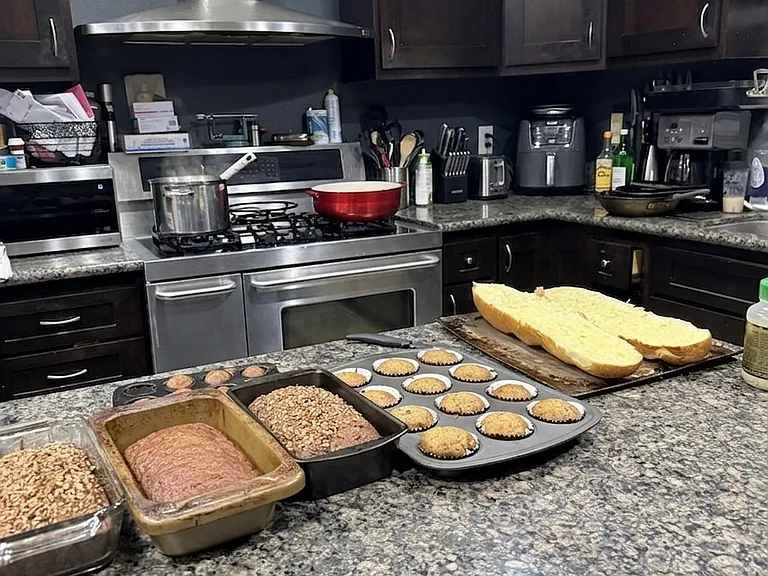 the perfect kitchen for entertaining, baking, cooking