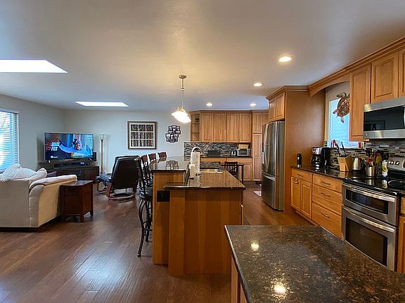 Open Kitchen & Living Room