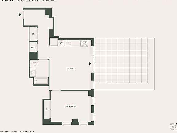 3rd image of 420 Carroll St #W407