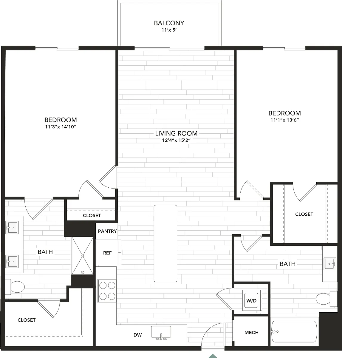 Floor plan B4