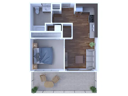 Floor plan A1T