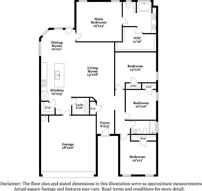 4 bed, 2.0 bath, 1758 sqft, $2,280 — Photo 2