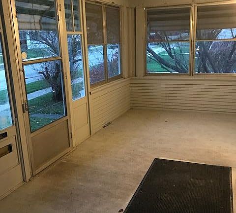 Large enclosed porch
