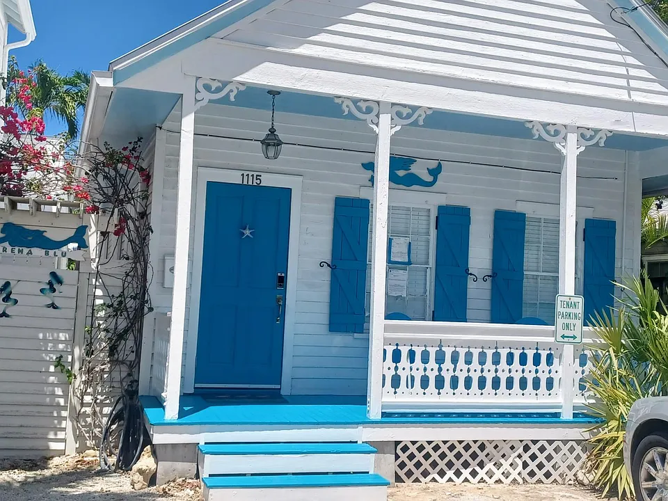 Front of cottage