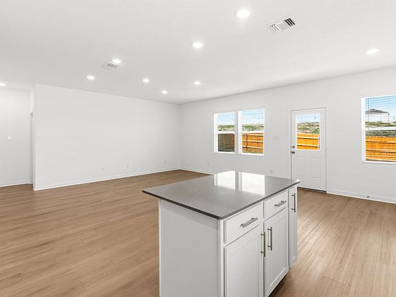 Kitchen Open to Gathering Space